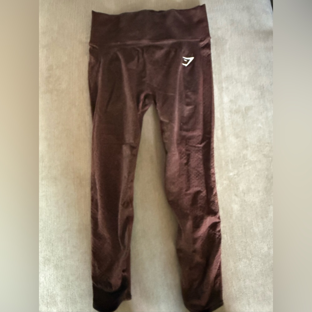 Brown Gymshark leggings